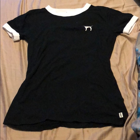 PINK Victoria's Secret Tops - PINK ringer tee